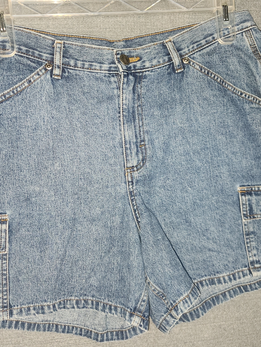 Riders by Lee Light Blue Relaxed Denim Shorts #373